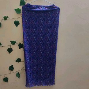 Blue Bodycon skirt