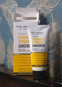 DR.SHETH'S CERAMIDE AND VITAMIN C SUNSCREEN