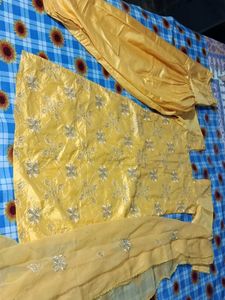 Yellow Patiala Salwar