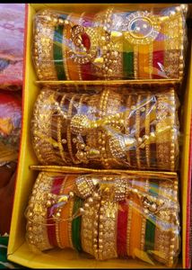 Exquisite Indian Bangle Set pack of 3