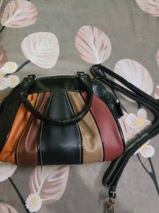 Chic Patchwork Handbag