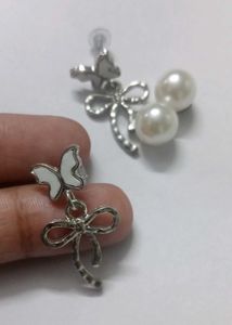 beautiful butterfly earring