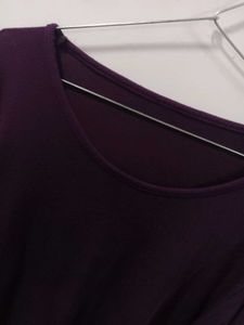 Purple Long Sleeve Top