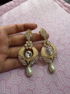 Stunning Pearl Drop Earrings