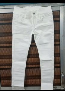 women white jeans slim fit