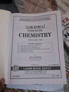 Chemistry Exam Notes Class 11 Haryana Board