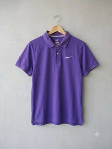 Purple Nike Polo T-Shirt