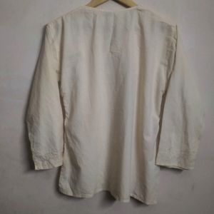 Thread Work Cotton Top(Women's)