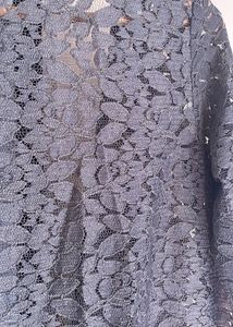 NEW Long Cotton Lace Shrug. Only Shrug