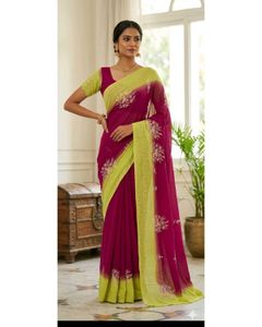 Beautiful Embroidered Saree