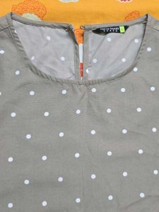 Cute Polka Dot Bell Sleeve Top