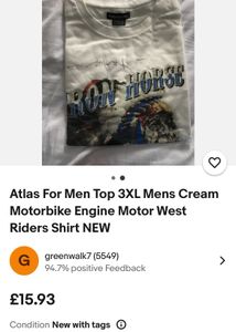Vintage Iron Horse Long Sleeve T-Shirt