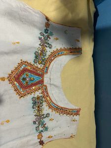 Embroidered Indian Top