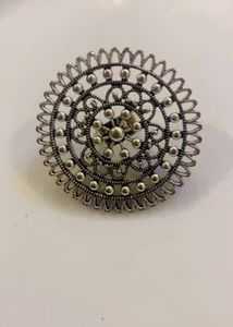 New Boho Silver Statement Ring