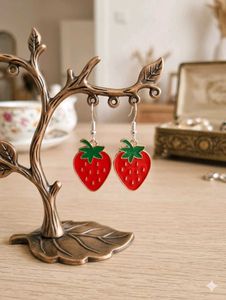 Cute Strawberry Earrings