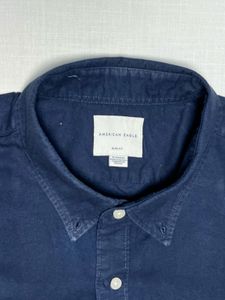 American Eagle Navy Shirt | Slim Fit | Only 1