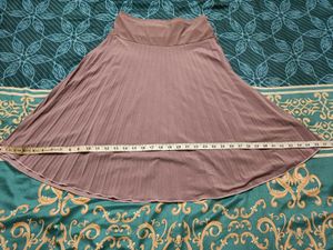 Pleated Midi Skirt