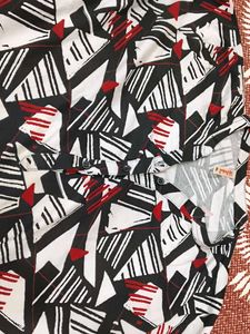 Stylish Printed Kurta with Red Pants