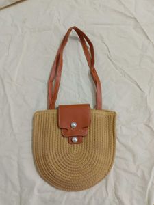 Cute Straw Crossbody Bag