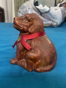 Rakhi Gift - Piggy bank - Dog Figurine