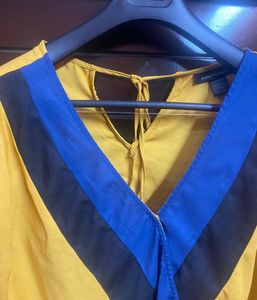 Ashley Stewart Colorblock Top