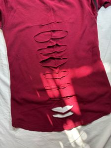 Adidas Printed Distressed Top