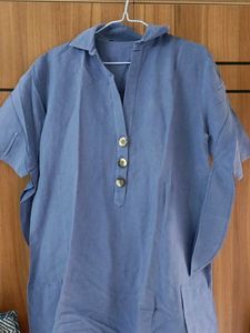 Blue Colour Zara Dress.