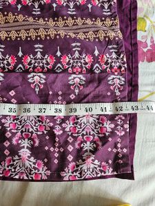 New Purple Printed Kurta