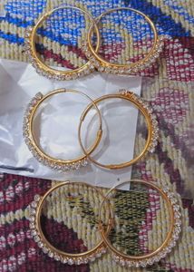 Different Design And Multi Colour Earings Kundals