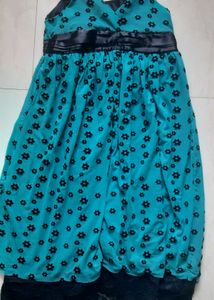 Pretty Sea green/Teal dress for 8-11 yrs age