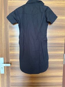 Classic Black Short Sleeve Kurta