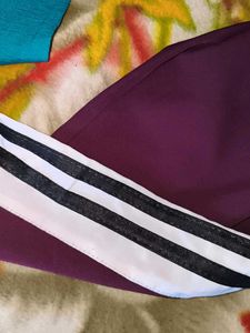 Adidas Maroon Athletic Pants