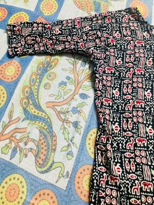 Pure Cotton Jaipuri Printed Kurta