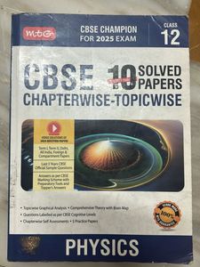 MTG CBSE 10 Years Physics Solved Papers