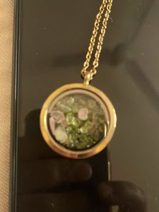 Box Pendant Necklace
