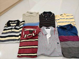 Men's Polo T-shirts- Pack of 7 (Size-xxl)