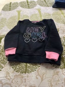 Cute 'Hey Girl' Sweatshirt