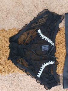 Sheer Bra &amp; Panty Set