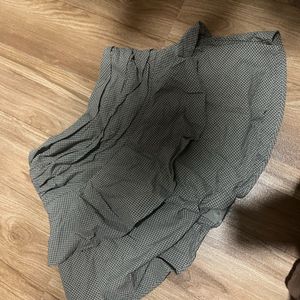 Elegant Checked Ethnic Skirt