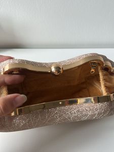 Sparkling Cloud Shaped Clutch Bag