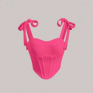 Hot Pink Corset Top