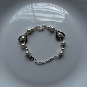 Pearl Heart Bracelet