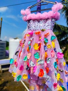 price drop 👉Baby Lavender Birthday Princess Gown