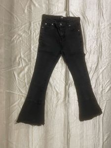 Women's Black Flare Jeans