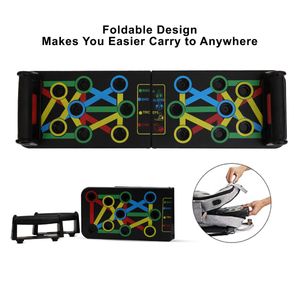9-in-1 Foldable Push Up Board For Exercise