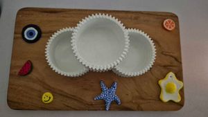 White Decorative Cups