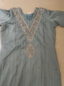 Beautiful Blue Kurta Set