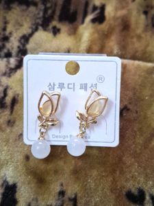 Elegant Tulip Drop Earrings