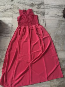 Pink Sleeveless Dress