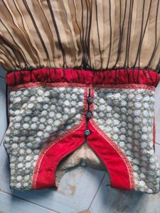 Red &amp; Gold Indian Outfit